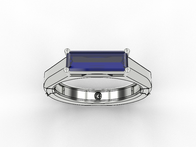 3mm Thin band Gold Fit Luxury Adjusting Signature Ring