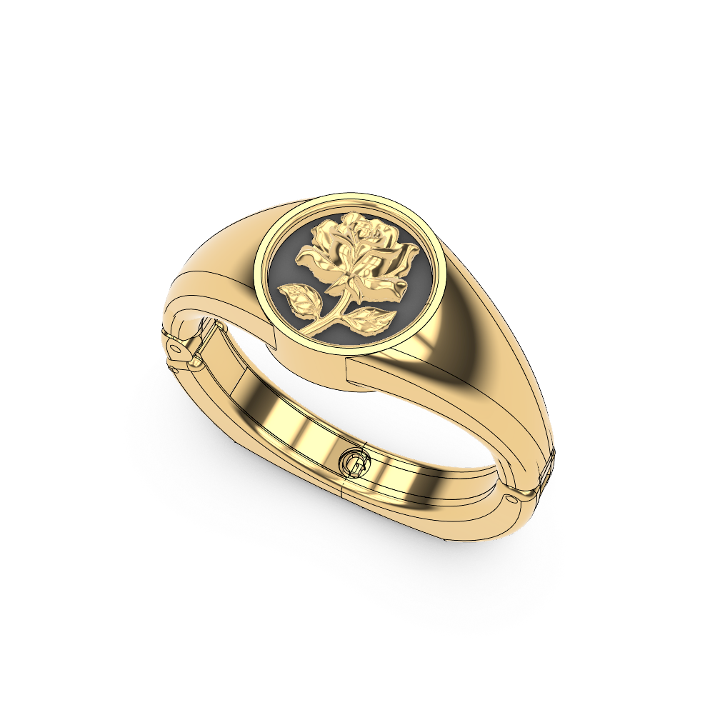 Gold Fit Luxury Signet Ring