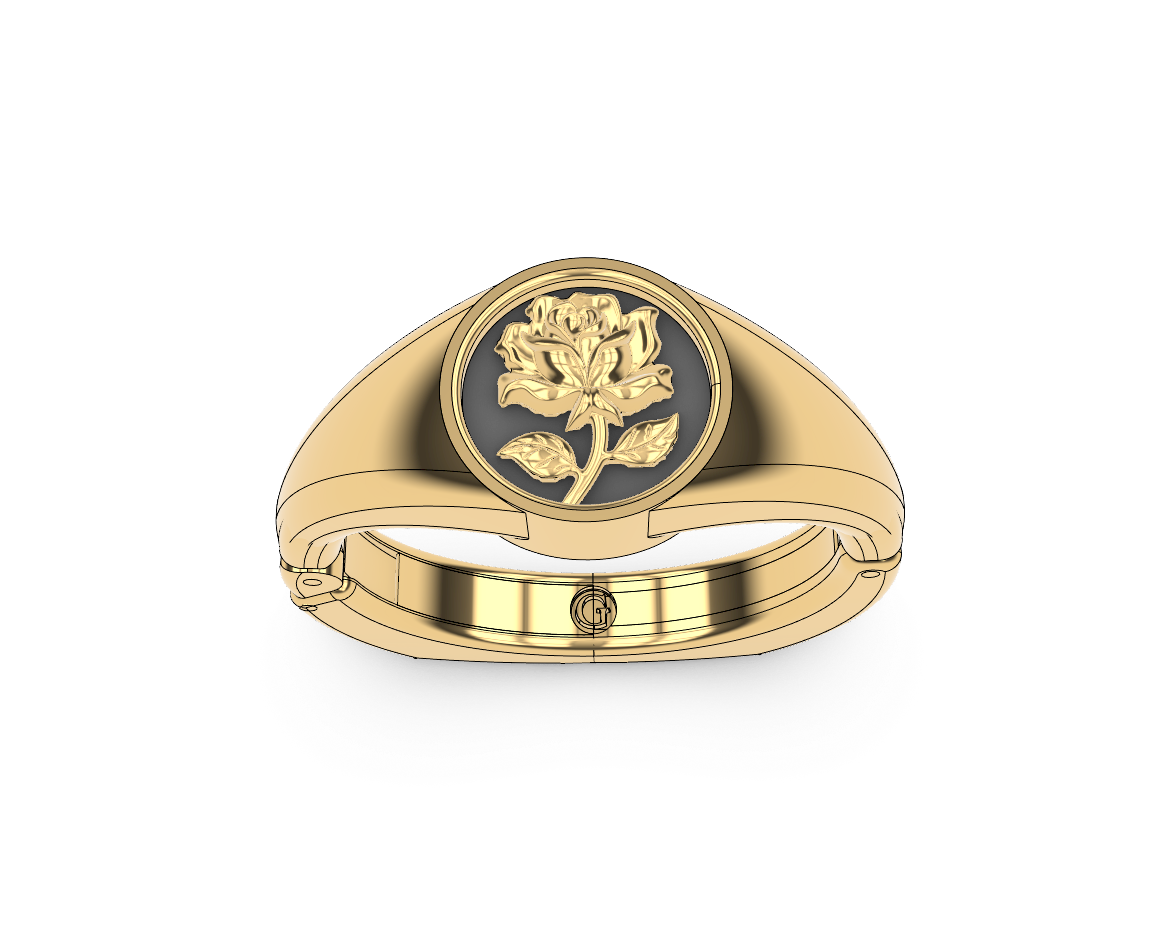Gold Fit Luxury Signet Ring